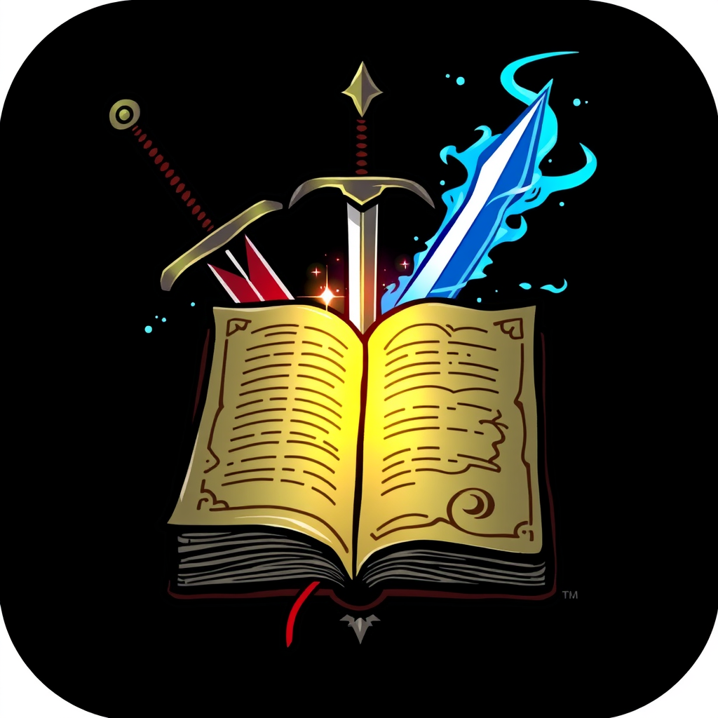 Main logo studio: Dungeons and Dragons app to always have character close to you, with all stats, feats, notes, and very important, the spellbook. I lacked a good app t