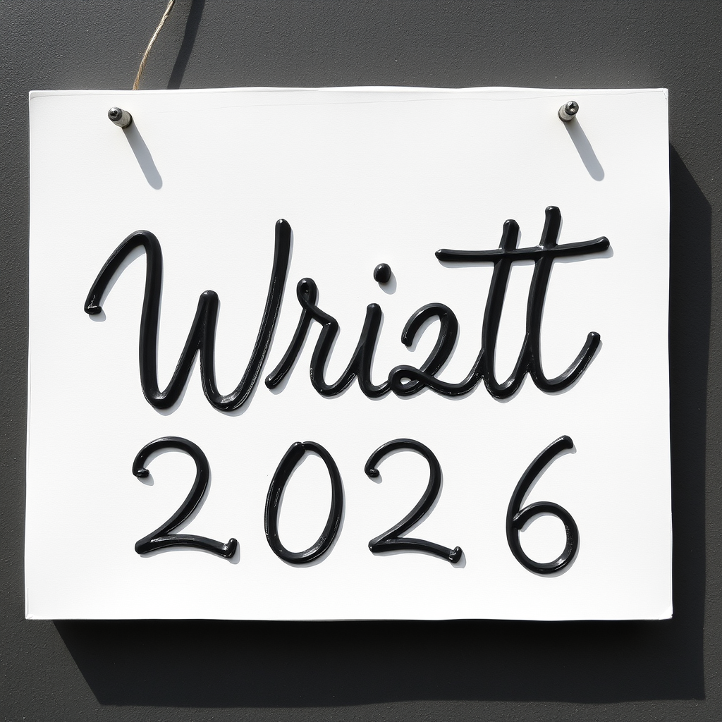 Main logo studio: white,small Write EST. 2026