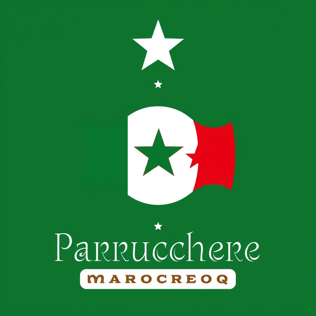 Main logo studio: Create a logo with italian flag and morokkan flag Parrucchiere Marrakech