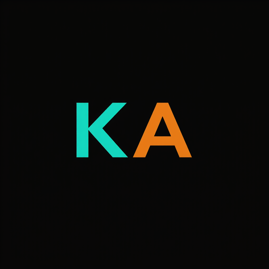 Main logo studio: Our companys name is Kluster Africa. I need a minimalist logo with the initials K and A styled nicely... like tech format. Doesnt have to be visible i