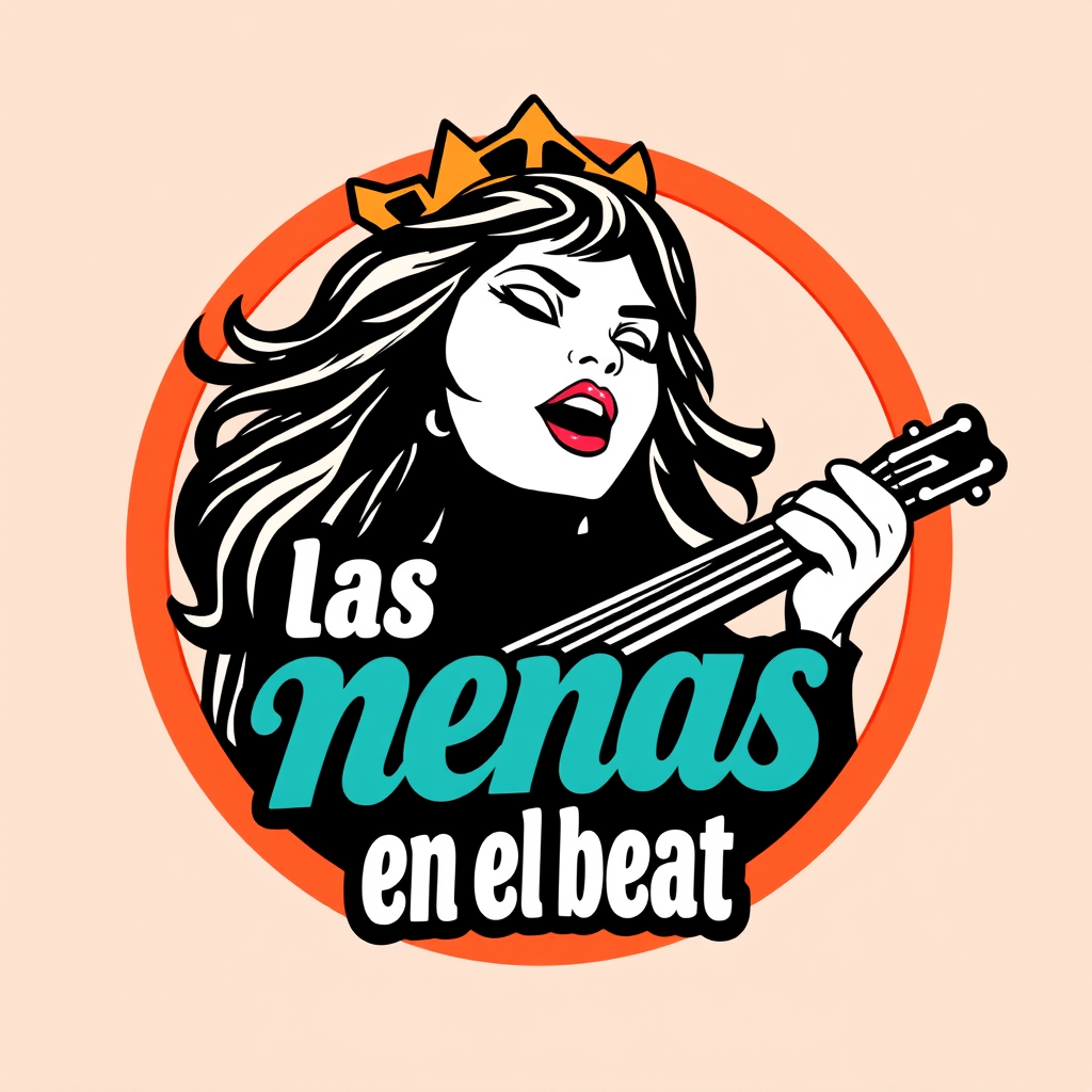 Main logo studio: hazme un logotipo sobre "las nenas en el beat"