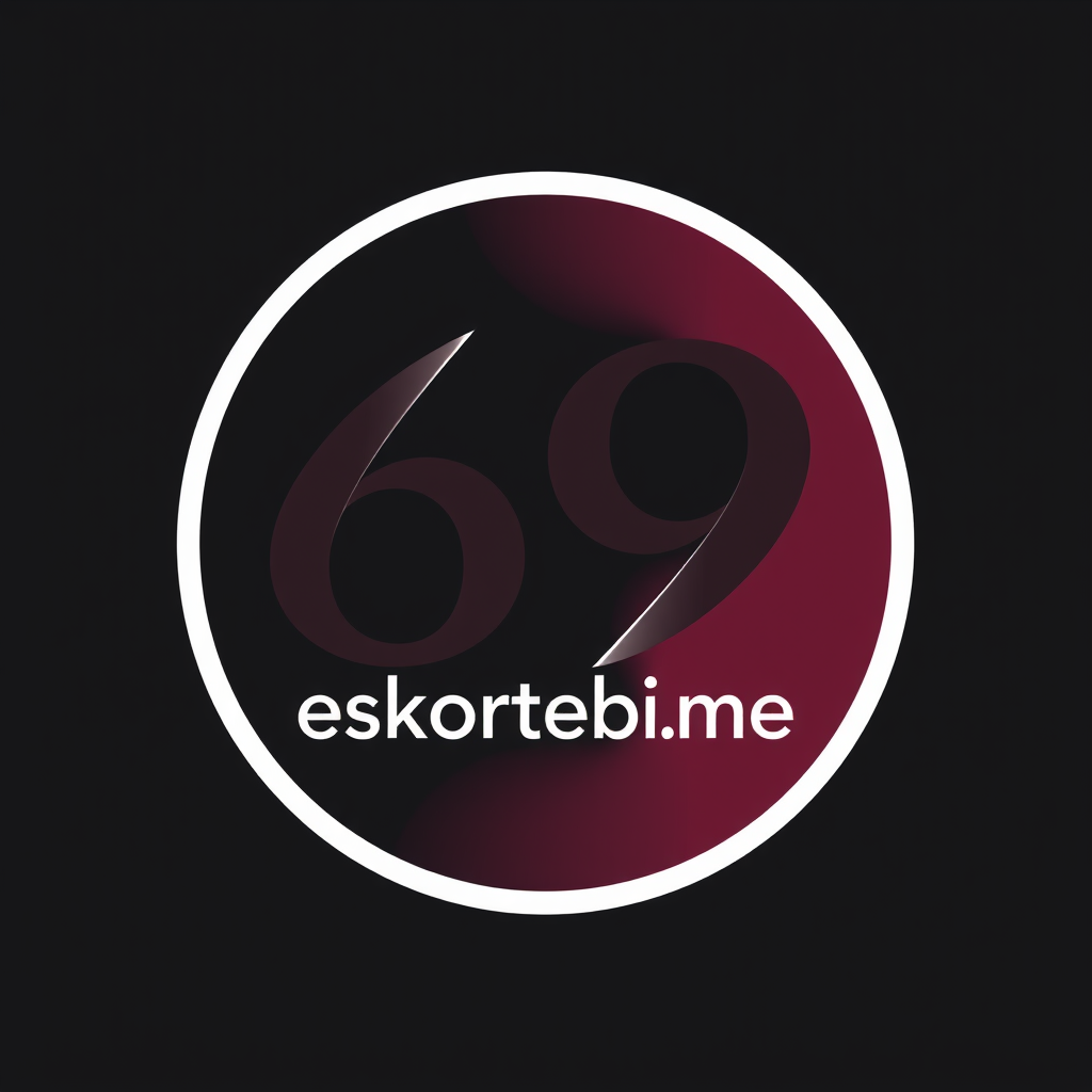 Main logo studio: I want a logo for a model agency website. I want a logo of 69 with text eskortebi.me. I want the logo to feel intimate