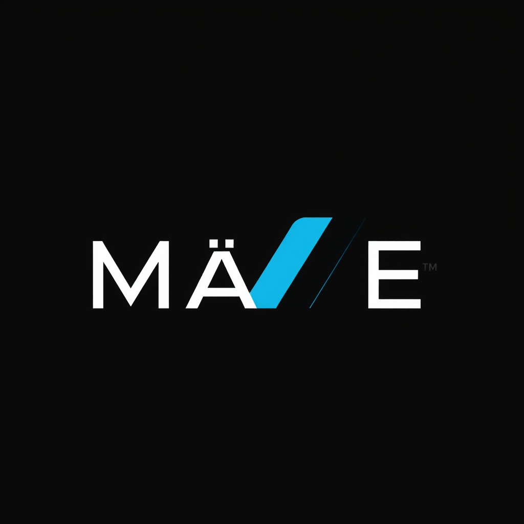 Main logo studio: Create a modern identity logo for “MŌVE”, a movement and endurance studio. Create an abstract symbol representing forward motion using two or three fl
