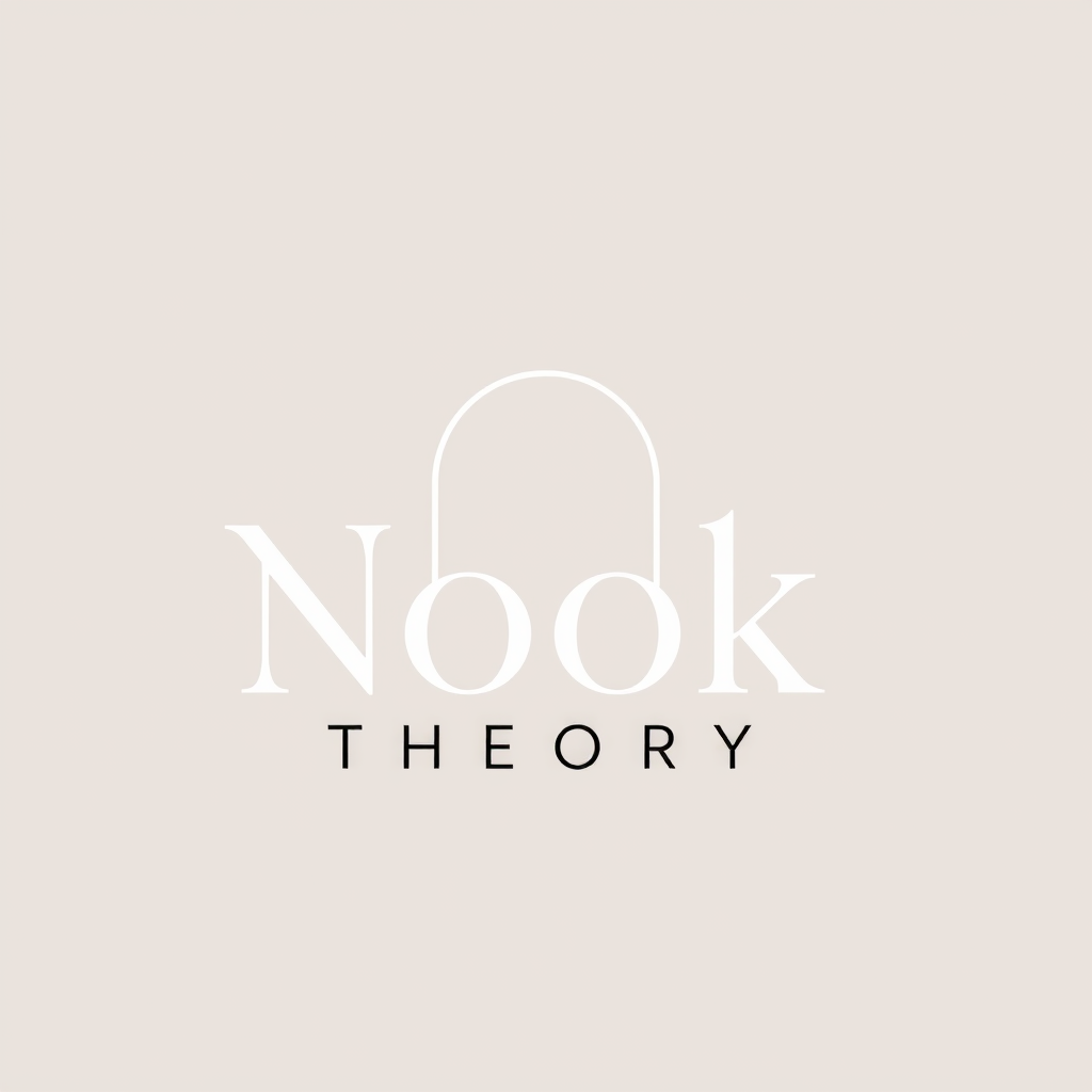 Main logo studio: Create a professional logo for a company called "Nook Theory". The company works in Retail & e-commerce. About the company: Nook Theory is an India-fo