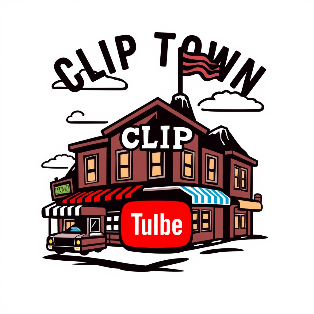 Main logo studio: I need a logo for clips on YouTube it's called clip town