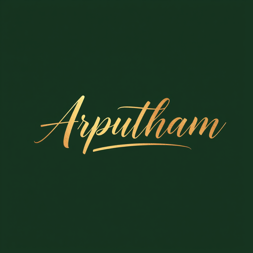 Main logo studio: Use elegant, flowing, artistic handwritten calligraphy with beautiful curves and refined strokes. Make it look like a high-end fashion and handbag bra