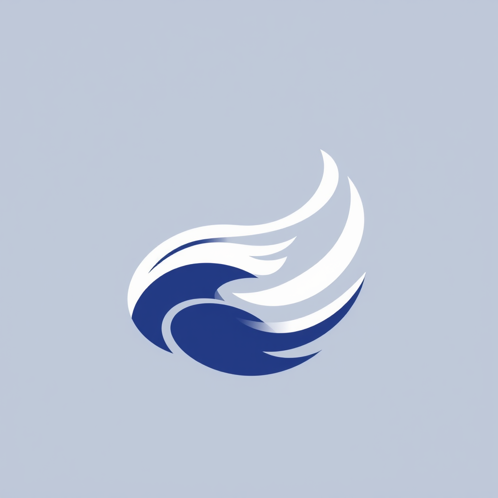 Main logo studio: Logo minimalista que vaya enfocado a flujos y sinergias