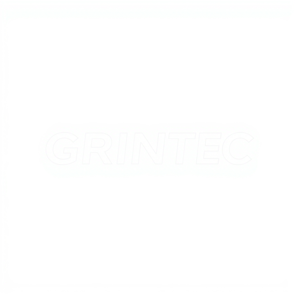 Lettermark Logo idea: lettermark logo of the letters name: GRINTEC industry: technology services , monogram initials, elegant typographic design, interlocking or stacked le