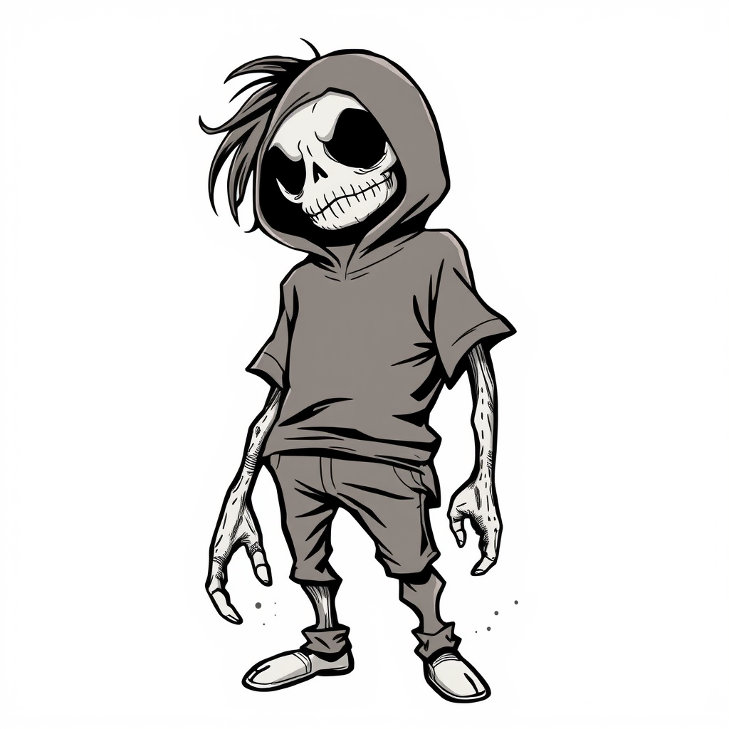 Main logo studio: Un fantôme de manga effrayant mais stylé, marque t shirt , vêtements Fashioncampain Sans fond et un fantôme ,pas en entier Je peux l'avoir juste au ni