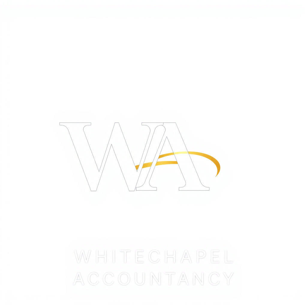 Monogram Logo idea: monogram logo combining the letters accountancy firm called Whitechapel Accountancy, so logo should be "WA" as logo. with "W" in white and "A" fully i