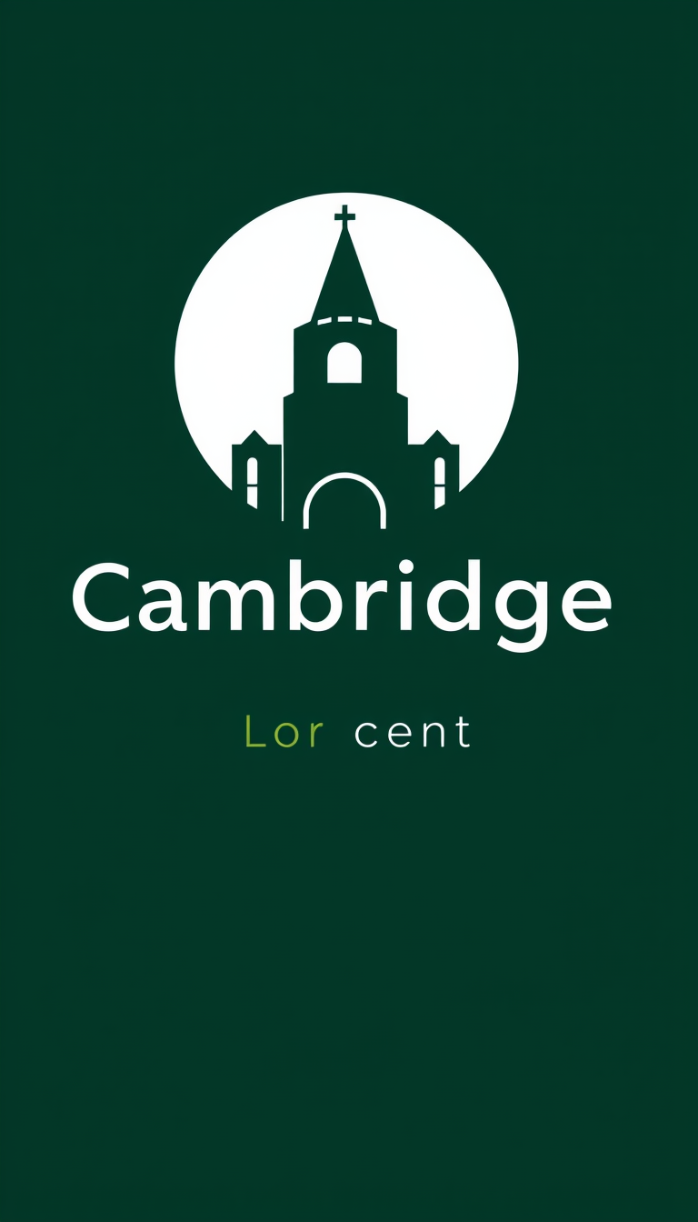 Main logo studio: Logo for a learning center.: Name: Cambridge Gate Learning center. use modern/ contemporary design, background color, Dark green, while the name is wr