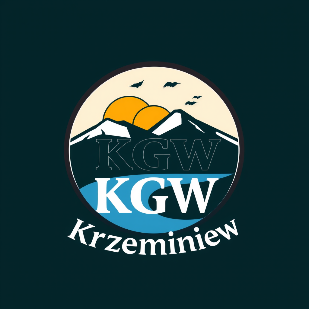 Main logo studio: Stwórz wyjątkowe, kolorowe logo dożynkowe dla „KGW Krzemieniew”. Centralnym motywem niech będzie piękny tradycyjny wieniec dożynkowy ozdobiony kłosami