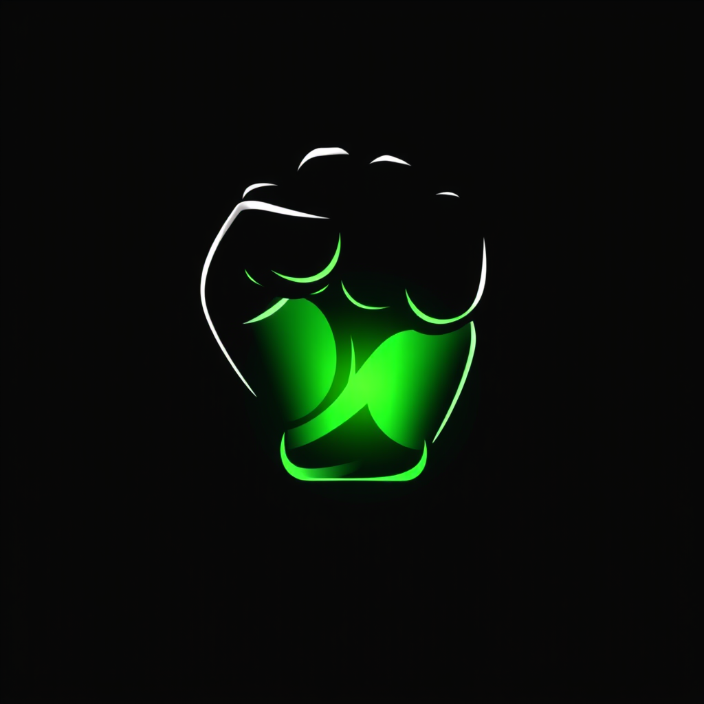 Main logo studio: I need A black and Iime green Logo for Boxing that says pure potential