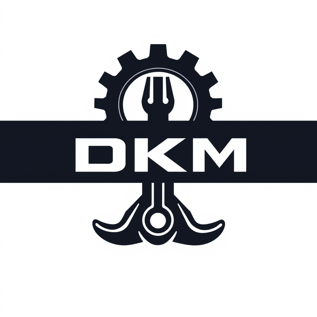 Main logo studio: the brand is a full mechanic shop and garadge and the name to make the logo from is David Kilonzo Muithya the colors are burghandy,blue,black we want 