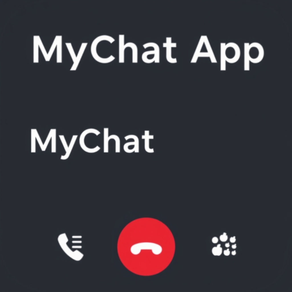 Main logo studio: MyChatApp