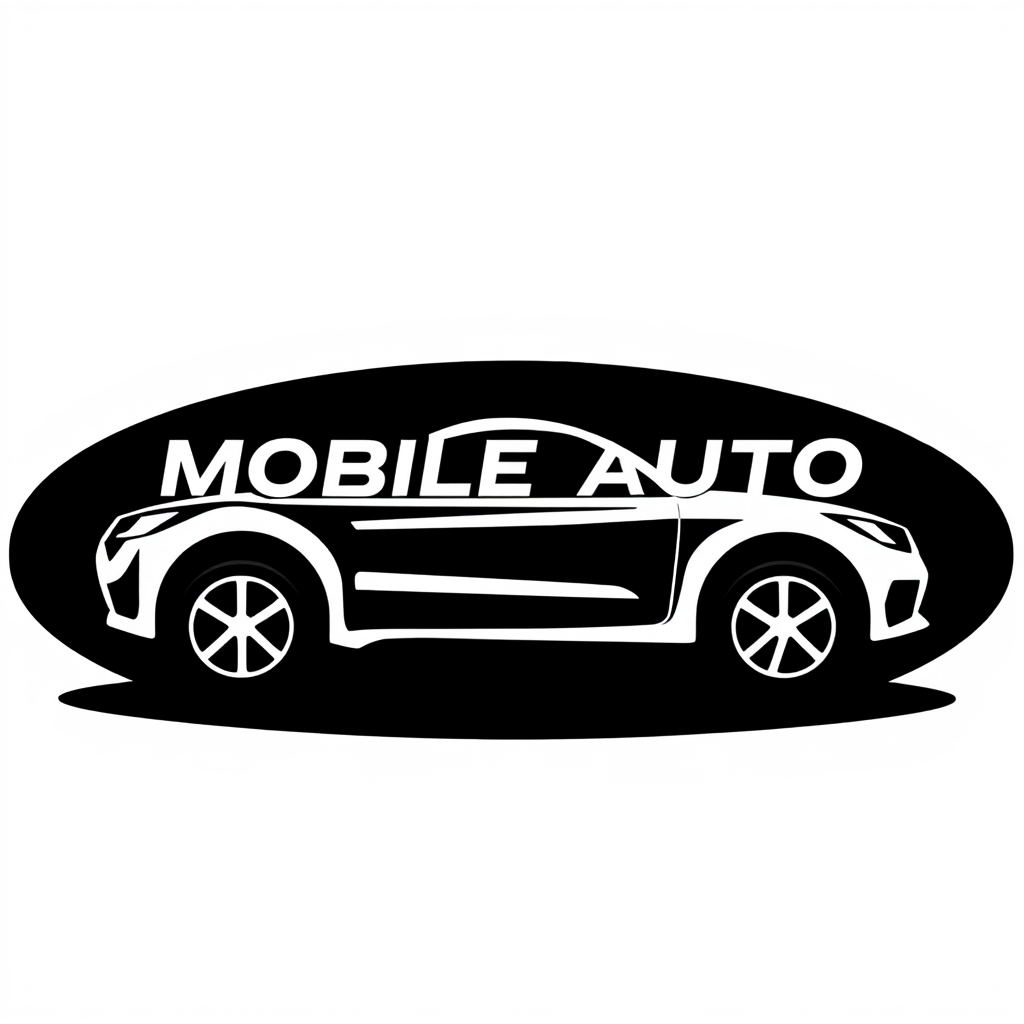Main logo studio: Professional logo for a mobile vehicle accessory installation business called “MOBILE AUTO ACCESSORIES”. Create a clean, bold, modern automotive logo.