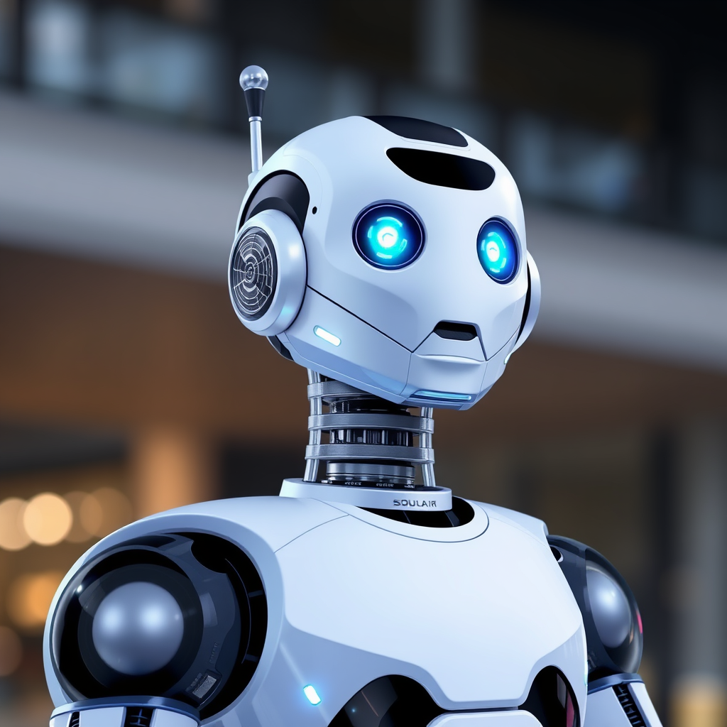 Main logo studio: SoulAI, LLM Chatbot & assistant, modern startup