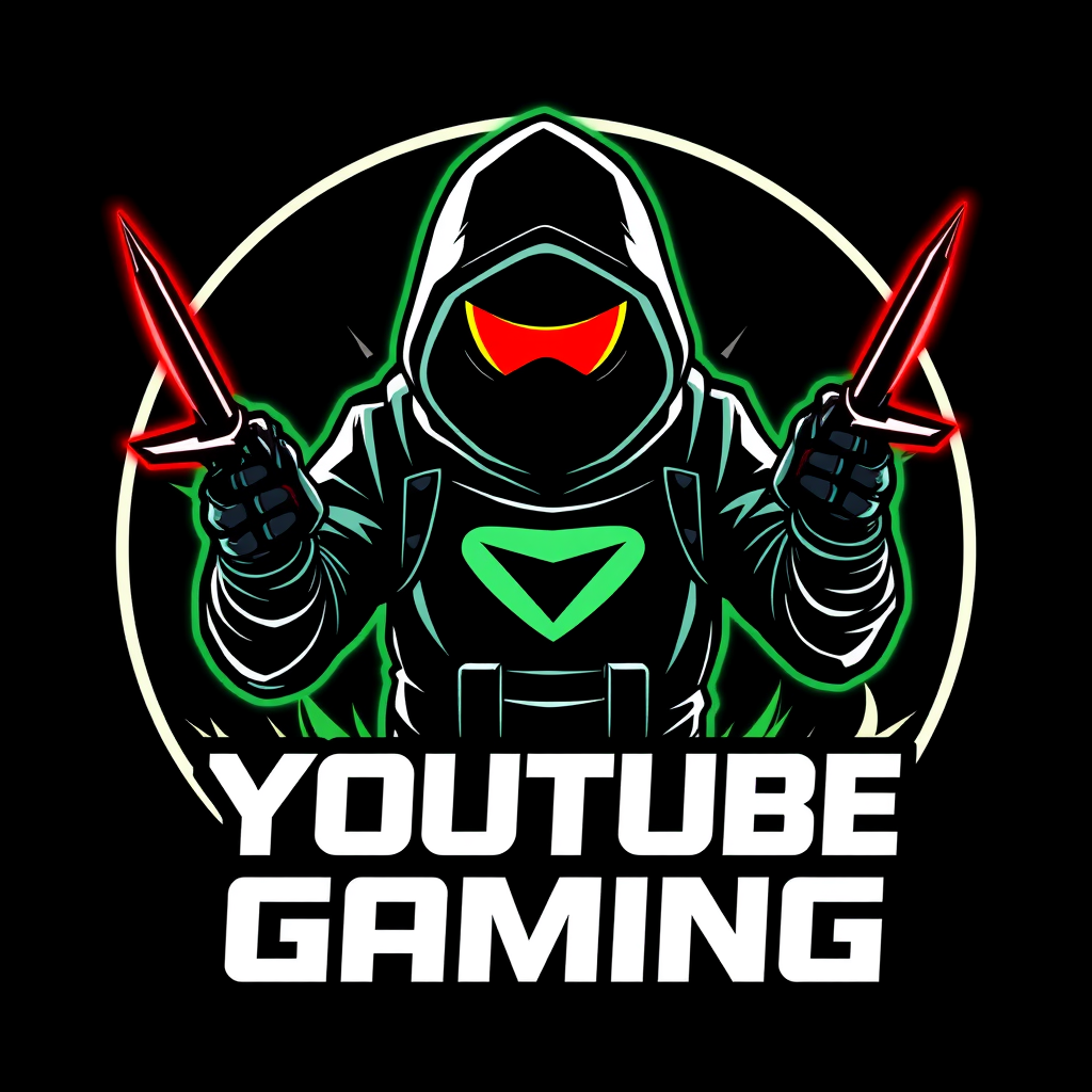 Main logo studio: LOGO YOUTUBE GAMING
