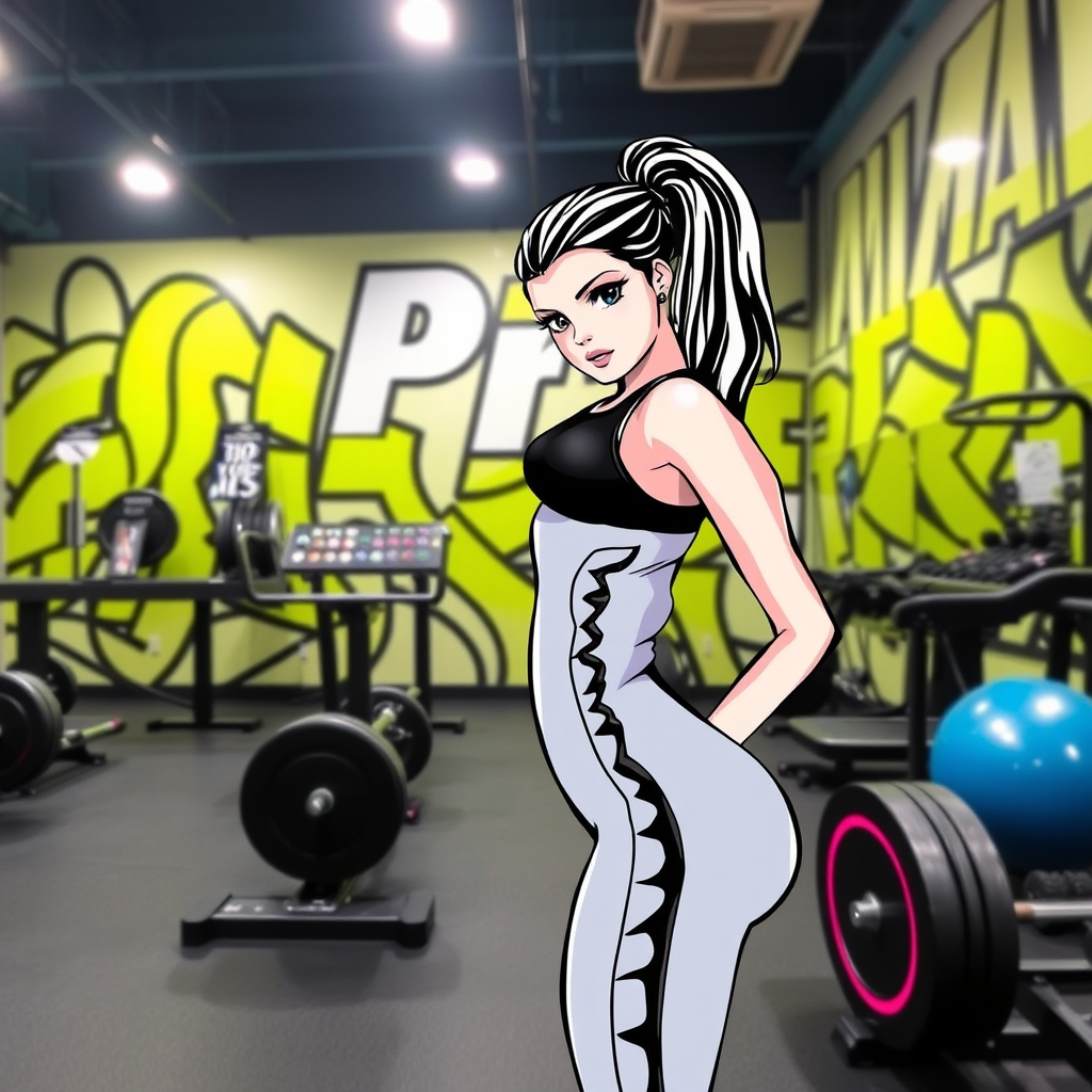 Main logo studio: Ladies/ female / girls Gym gym name Ripples