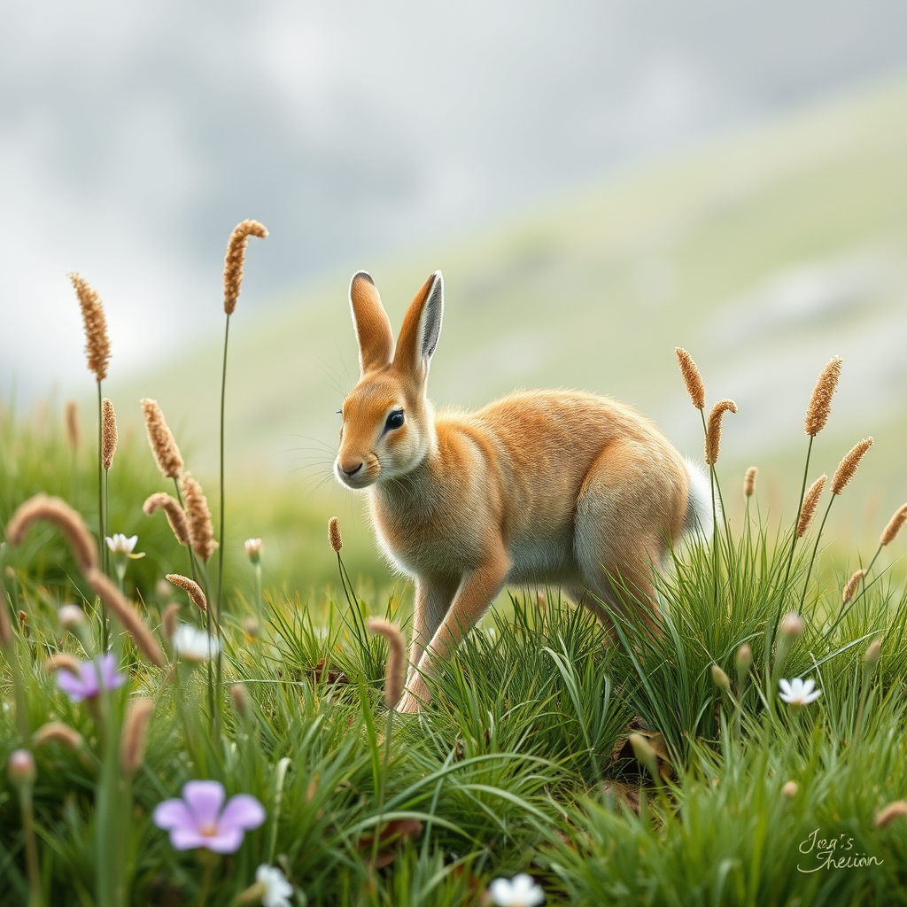 Main logo studio: EKO-ZEKO IS NAME, RABIT MOUNTAIN GRASS FLOVER