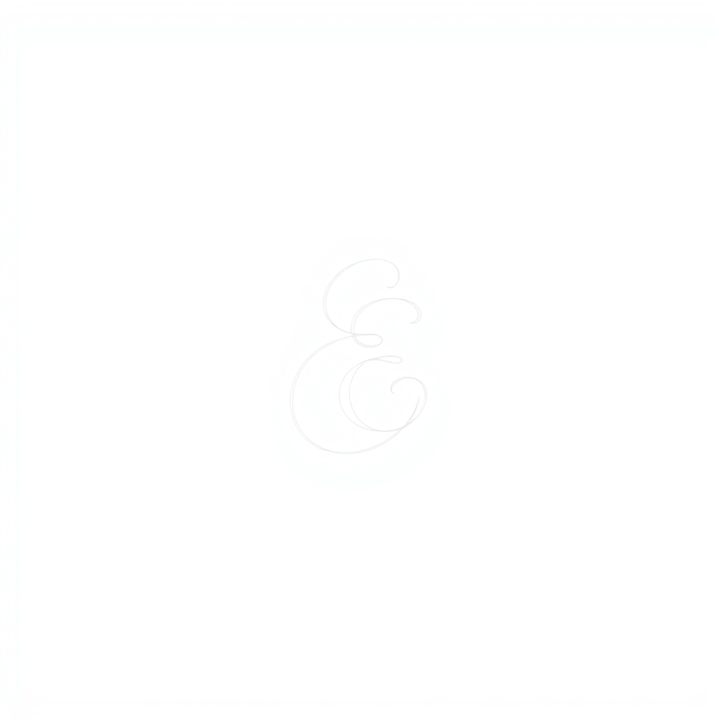 Monogram Logo idea: monogram logo combining the letters EŞ , elegant intertwined letterforms, flat vector logo, centered, solid white background, high contrast, luxury br