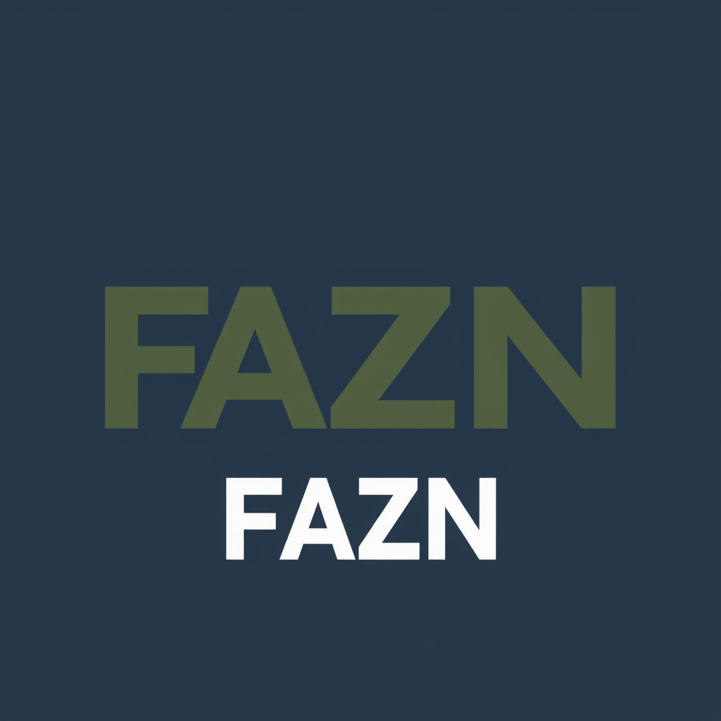 Main logo studio: FAZN logo Fun, unique, attention grabbing, profesional Make the F big and the rest of the letters whatever you want