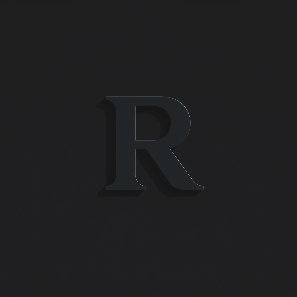 Main logo studio: Logotipo de empresa de soldadura especializada que incluya la letra R