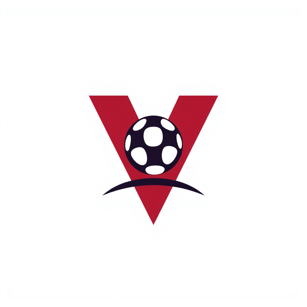 Main logo studio: Crear un logo tipo de fútbol de vinotinto