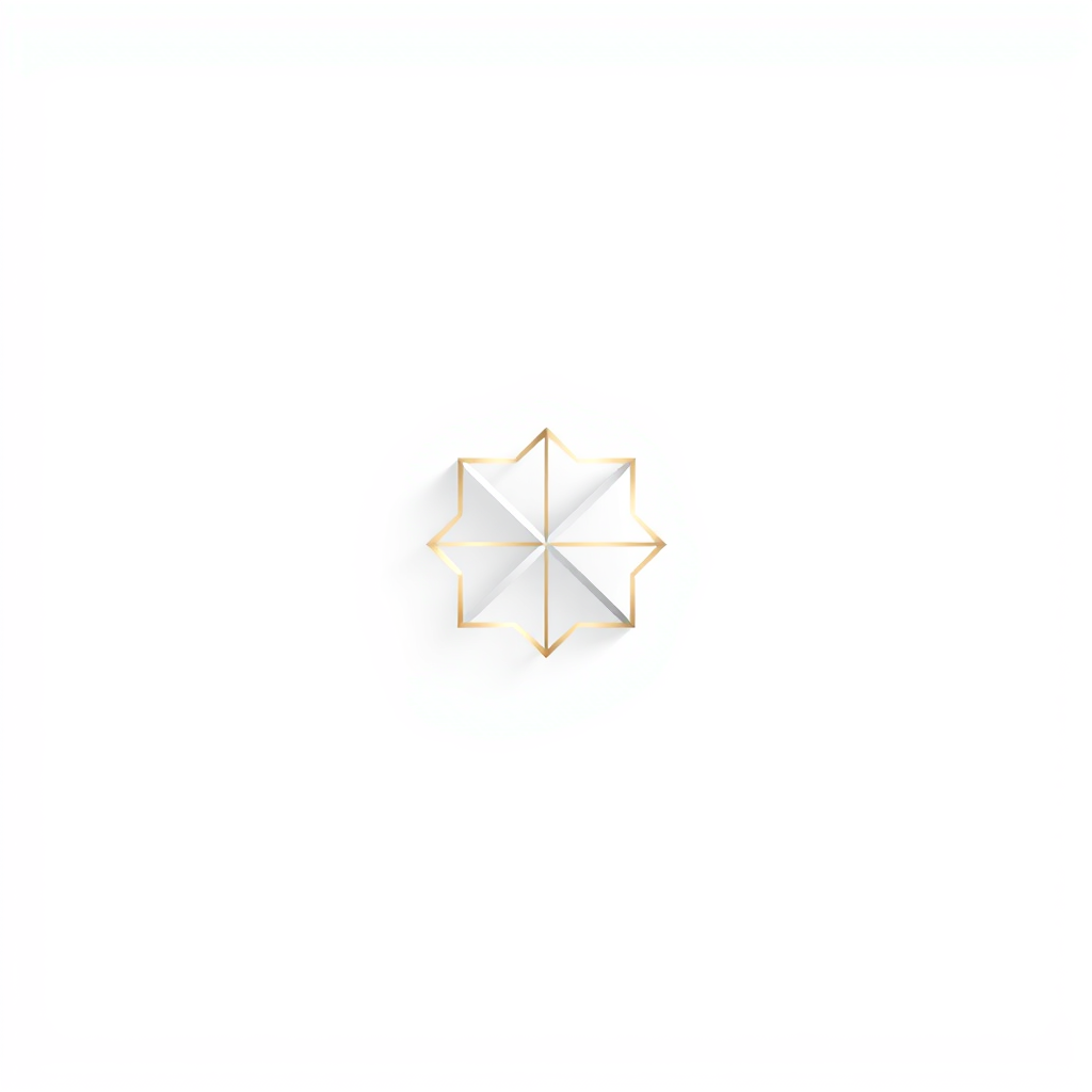 Abstract Logo idea: abstract logo mark for Delicate intersecting lines, faded effect, soft depth, clean, abstract , geometric abstract shape, modern minimalist mark, clea