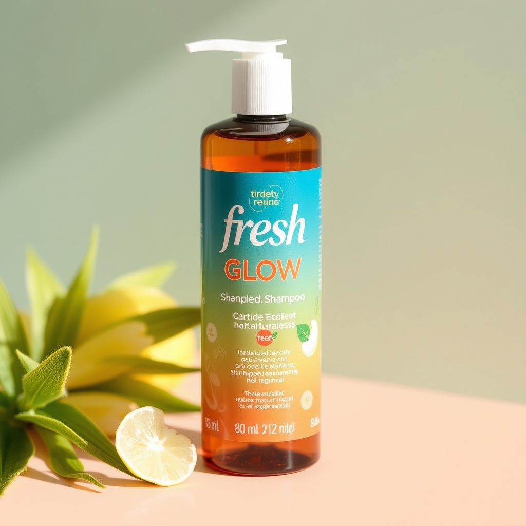 Main logo studio: fresh glow shampoo solido que ayuda a la naturalesa y a tu cabello