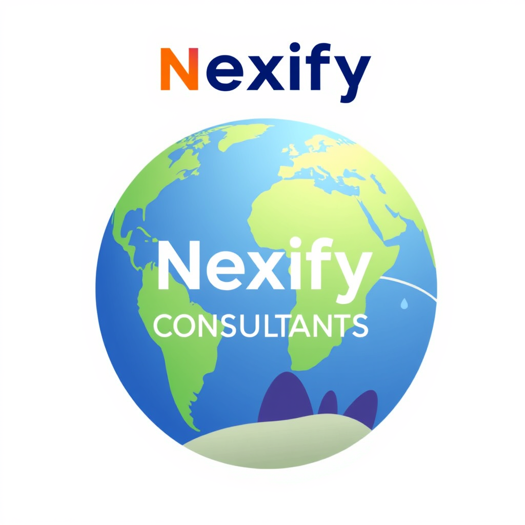 Main logo studio: “NEXIFY CONSULTANTS”, a Study Abroad & Immigration