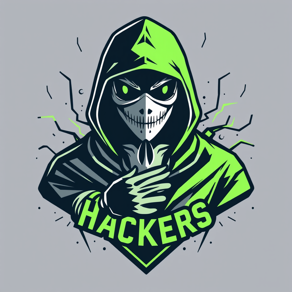 Main logo studio: LOGO DE HACKERS