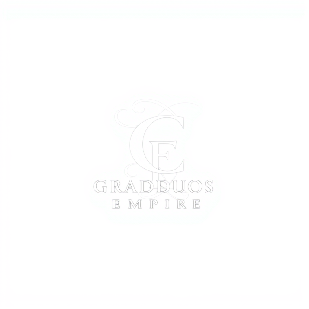 Monogram Logo idea: monogram logo combining the letters GRADDUOS EMPIRE - Company name This company does international students recruitment I want only two colour its has