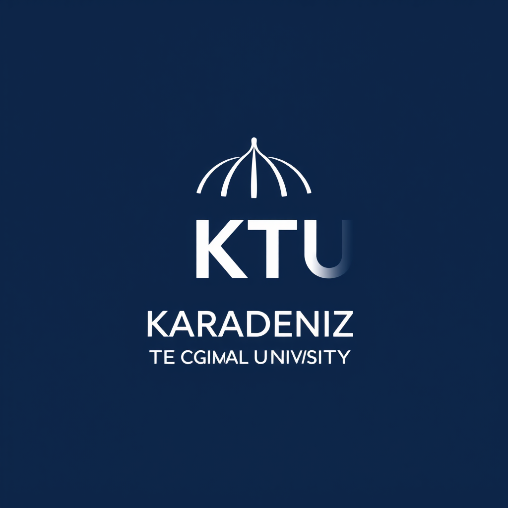 Main logo studio: I have a confession page dedicated to a university, called KTUITIRAFOFFICIALLL. Could you please create a logo for Karadeniz Technical University and 