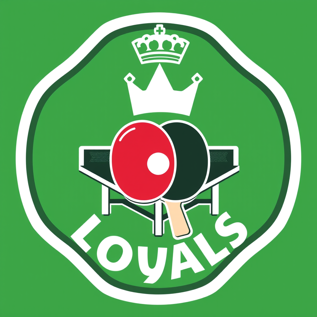 Main logo studio: Make a logo for a ping pong team called the London Royals