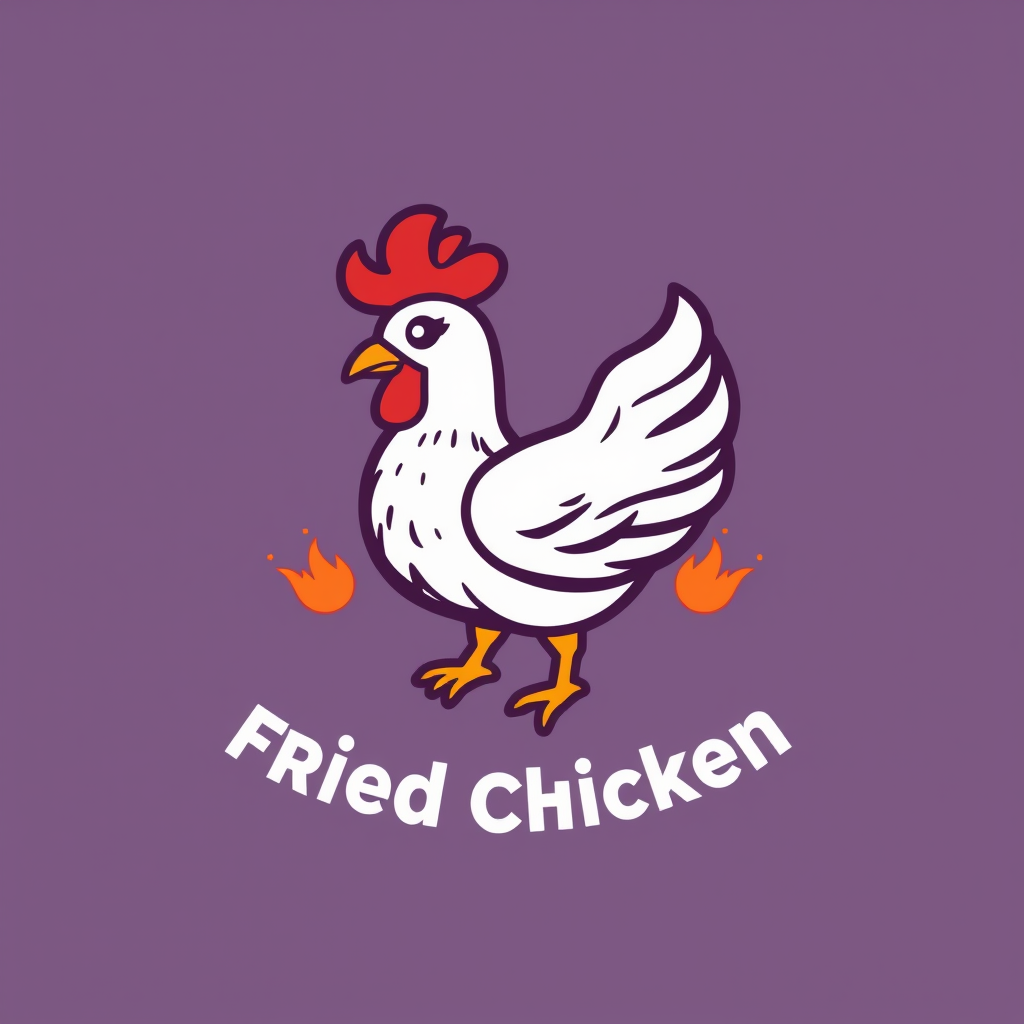 Main logo studio: Make a fried chicken logo
