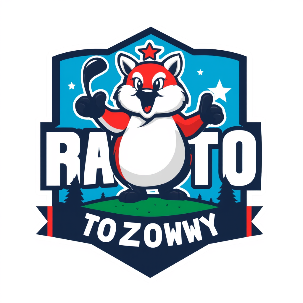 Main logo studio: rob logo w rozmiarze 512x512 ma byc to fiol.etowy cxzrodziej z rozczka jako mascot
