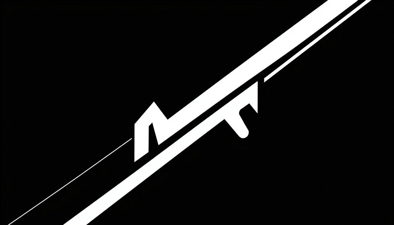 Main logo studio: Create a cool aesthetic logo with black and white design