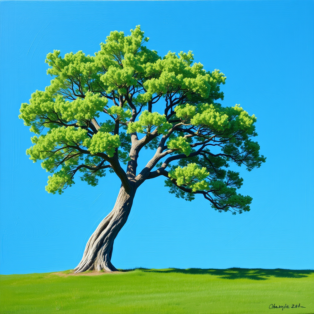 Main logo studio: Tree o' Blue