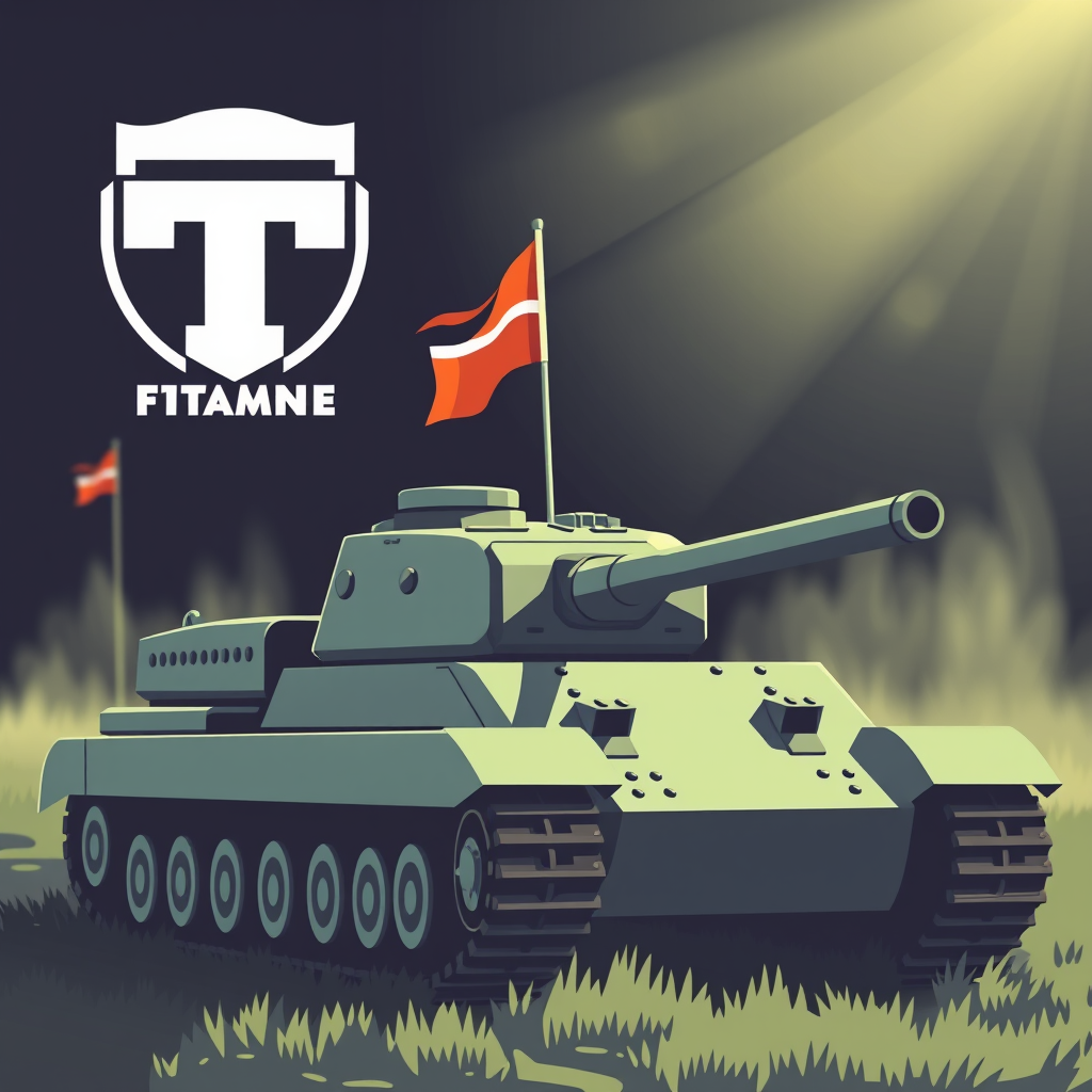 Main logo studio: footall team called tankton and its famous for its tanks FC