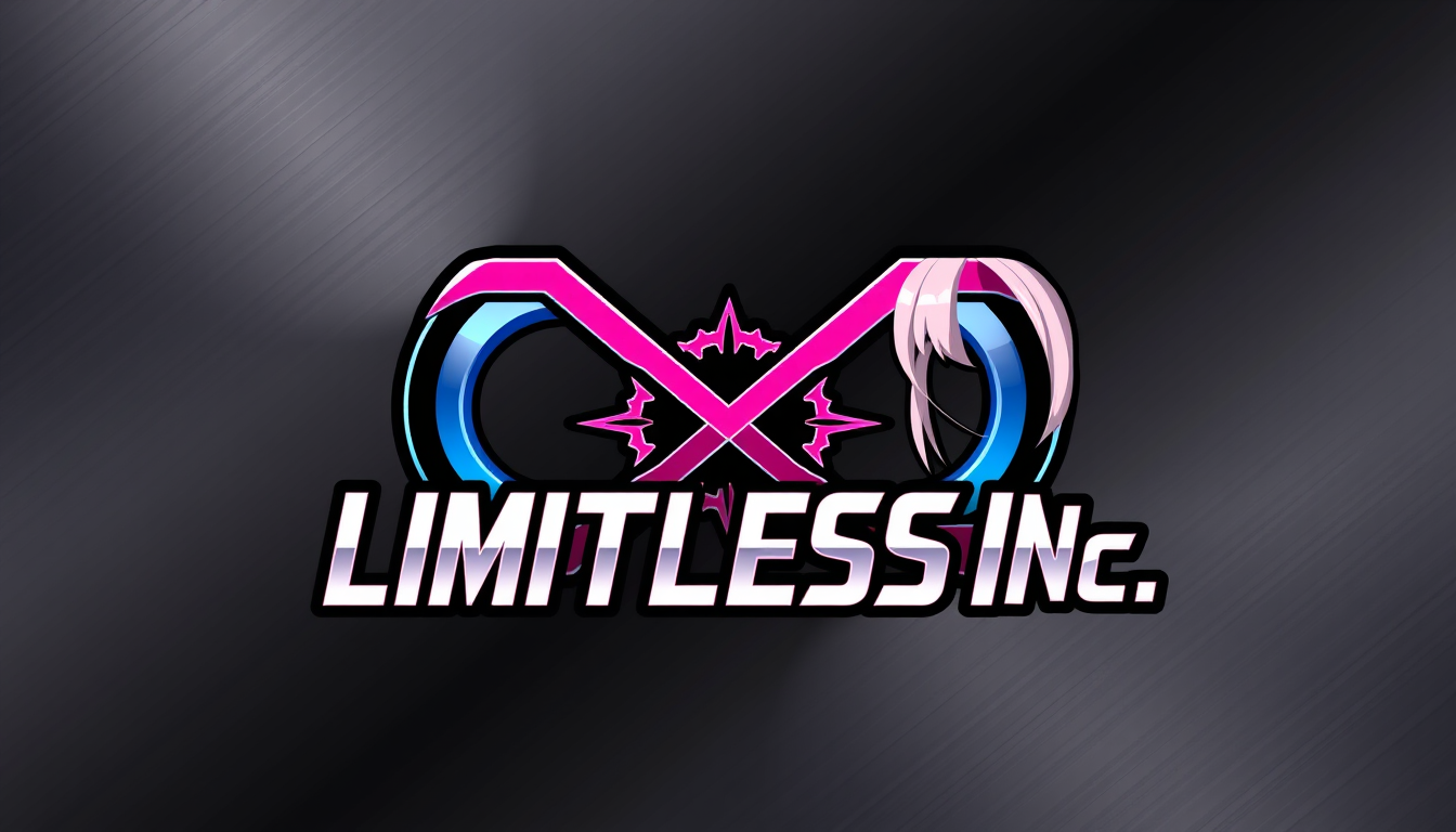 Main logo studio: "Limitless Inc." Unit Logo Design (in standard Aikatsu! franchise style) "Limitless Inc." is the antagonistic duo introduced in Season 2 consisting of