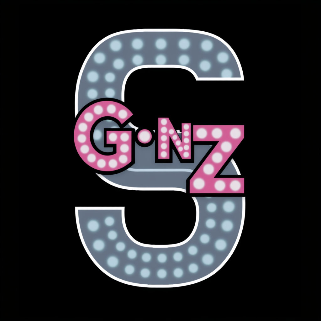 Main logo studio: cine monogram logo g-o-n-z-a-l-o