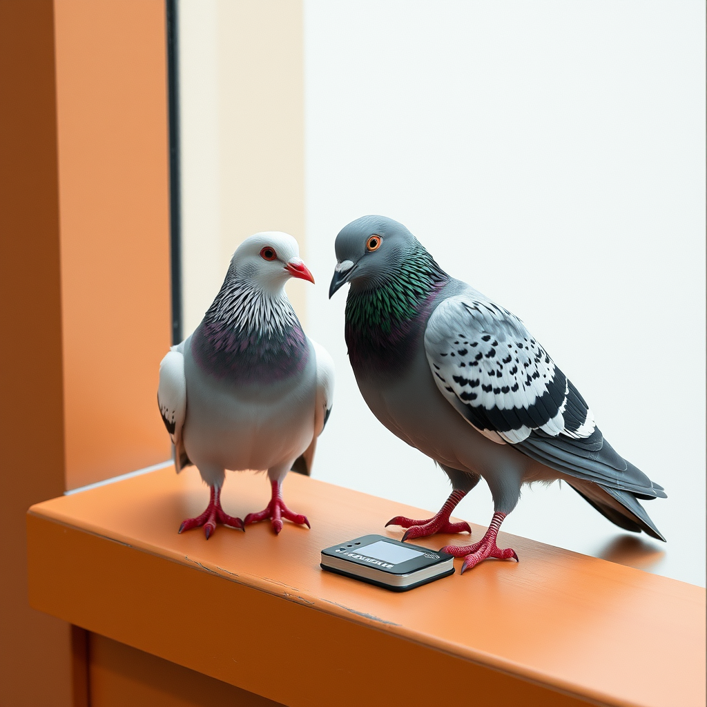 Main logo studio: GEEK 1.0 AND UNO+un pigeon
