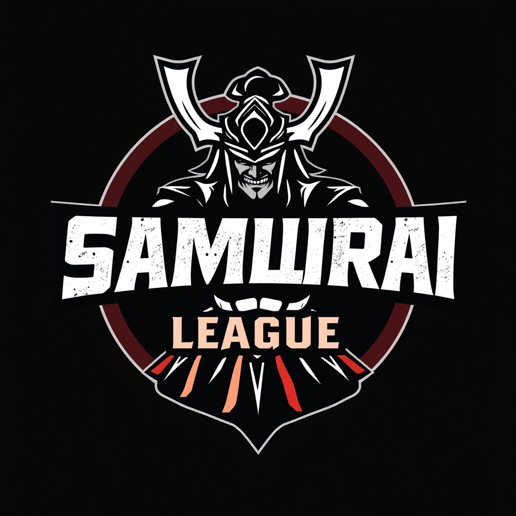 Main logo studio: The name just is "Samurai-League" The logo is made for a Calisthenics competition, used for certificates for the winners