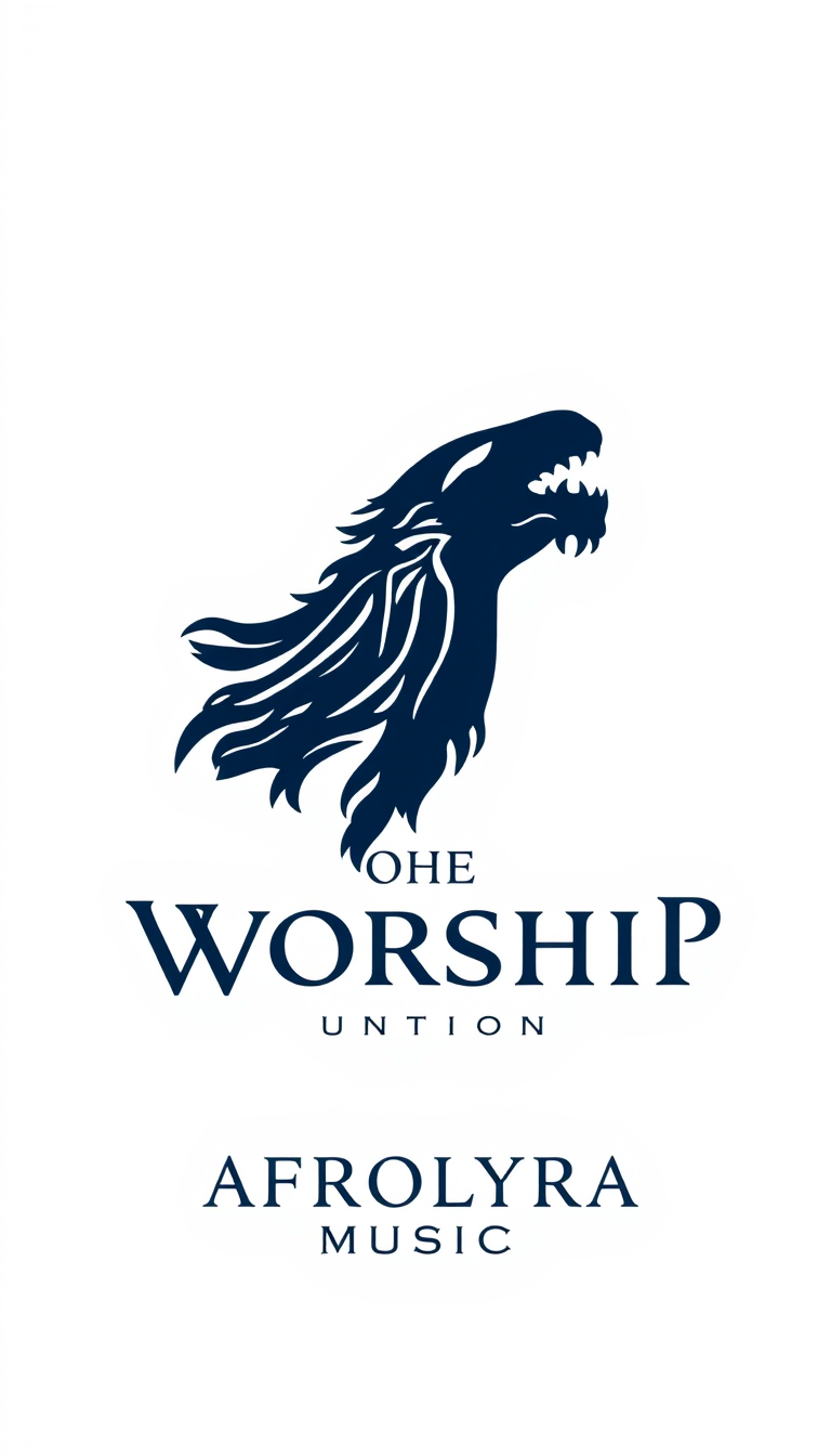 Main logo studio: Which free AI app can create this OCEAN OF WORSHIP — AFROLYRA MUSIC logo from my detailed prompt, with excellent image quality, accurate text, and a f