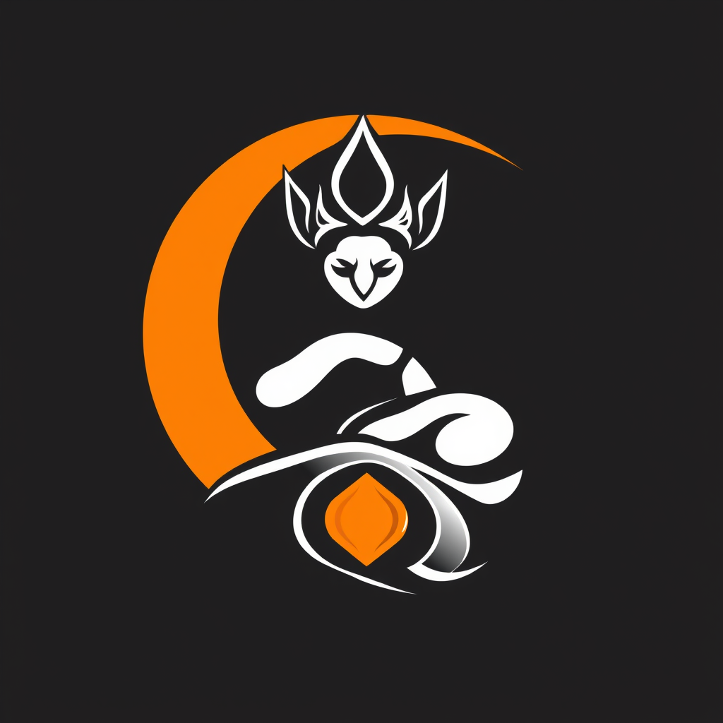Main logo studio: logo de agarre de lapiz que diga kamay con un lapiz filoso con cara feliz