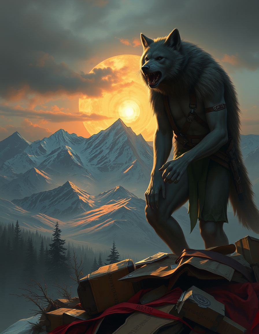 Book Covers idea: cover-ready concept art organized around genre, focal point, and title-safe space, deliberate composition, survival-horror novel set in the Mountain W