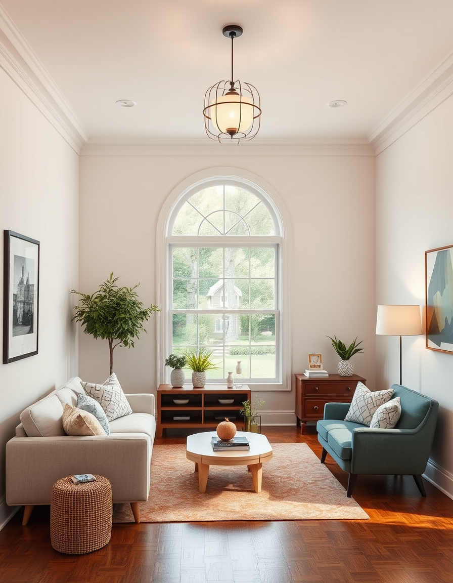 Paint Color idea: room repainted in a new wall color from the photo, accurate paint finish, photorealistic interior render, Sherwin williams alabaster walls with sherwi