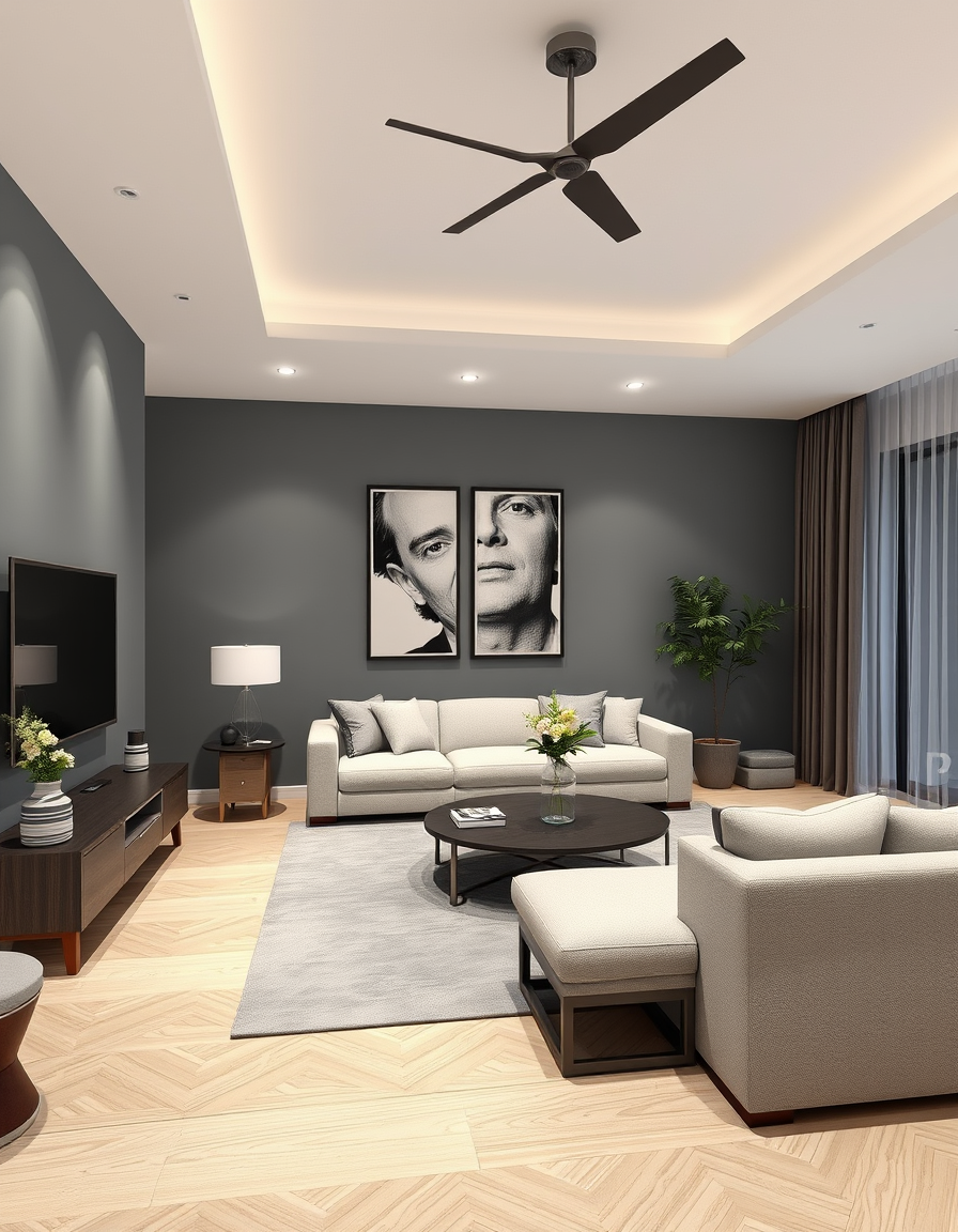 Room Design idea: AI room design, full room layout furniture and lighting, photorealistic interior render, AI room design, full room layout furniture and lighting, phot