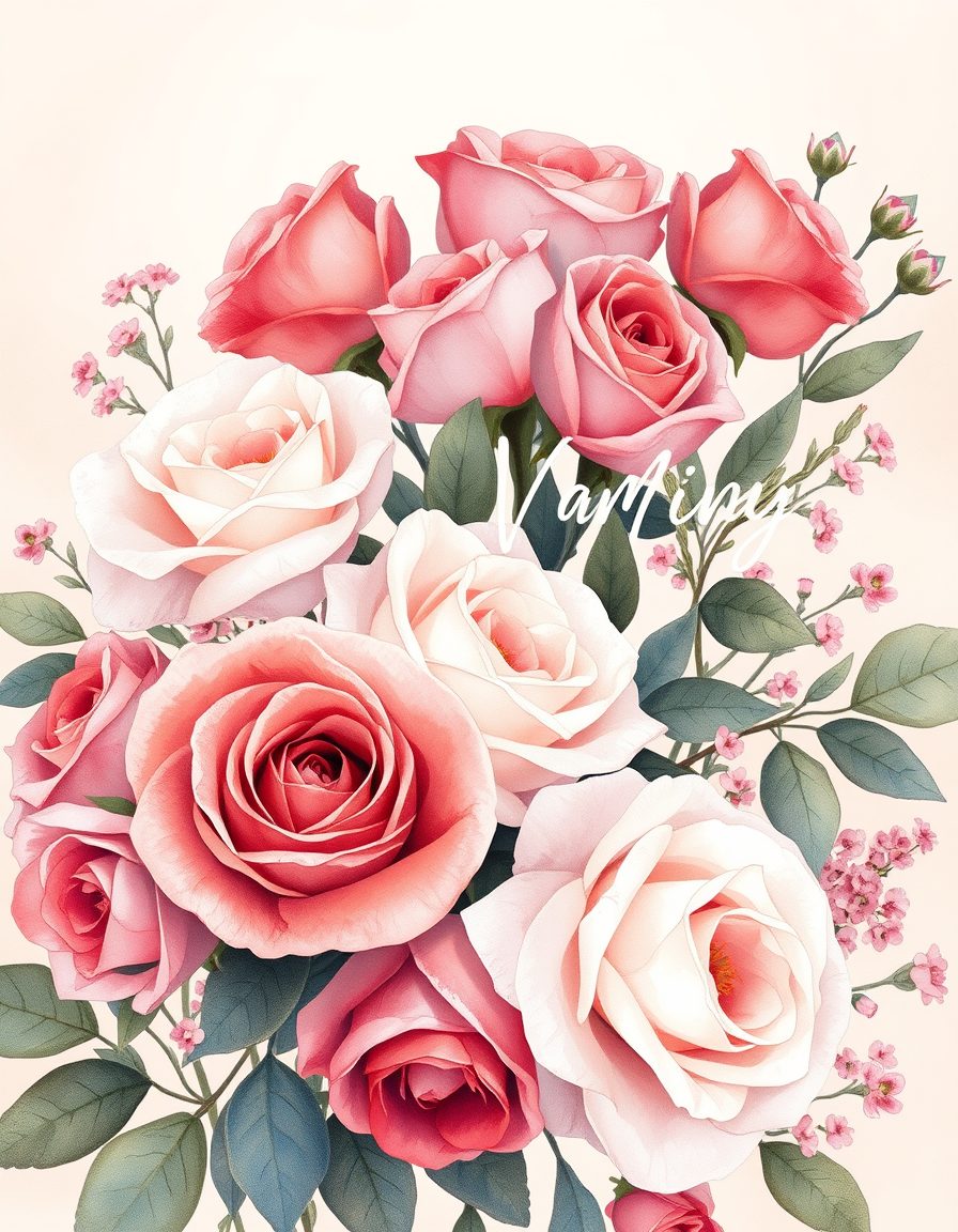 Greeting Cards idea: greeting card design, warm illustration, space for message, Une magnifique carte de prompt rétablissement pour une amie très proche, avec un grand bou